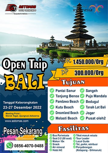 Open Trip Bali