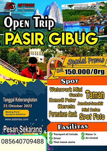 Open Trip Pasir Gibug